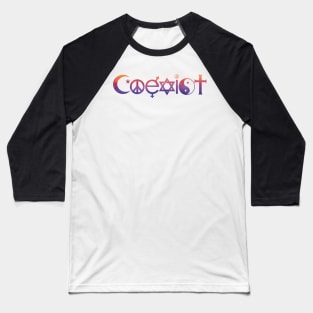 Coexist Baseball T-Shirt